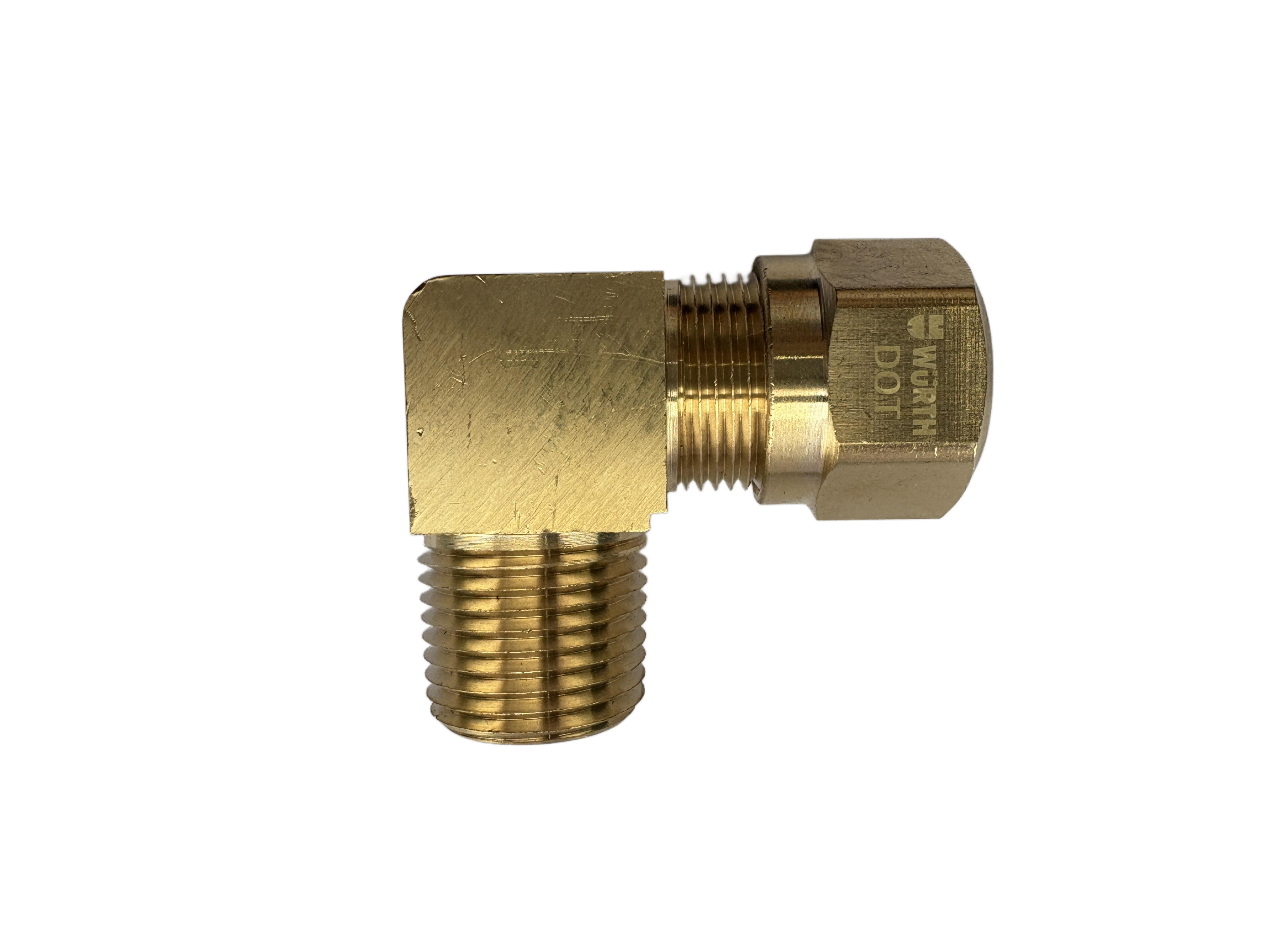 ELBW-90DGR-AIRBRAKE TUBE1/2IN-MALEPIPE1/2NPT